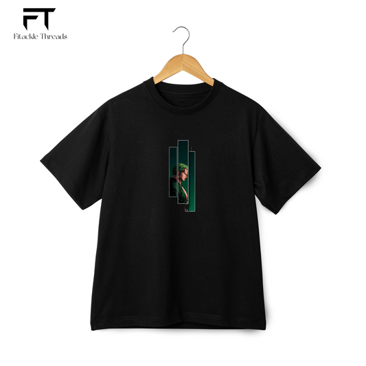 Roronoa Zoro Oversized Black T-Shirt – One Piece Edition